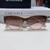 6931f83d3a89a121ed54989e Chanel 24SS New Arrival Elegant Oval Women's Sunglasses with Double C Logo Design