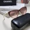 6931f83d3a89a121ed54989f Chanel 24SS New Arrival Elegant Oval Women's Sunglasses with Double C Logo Design