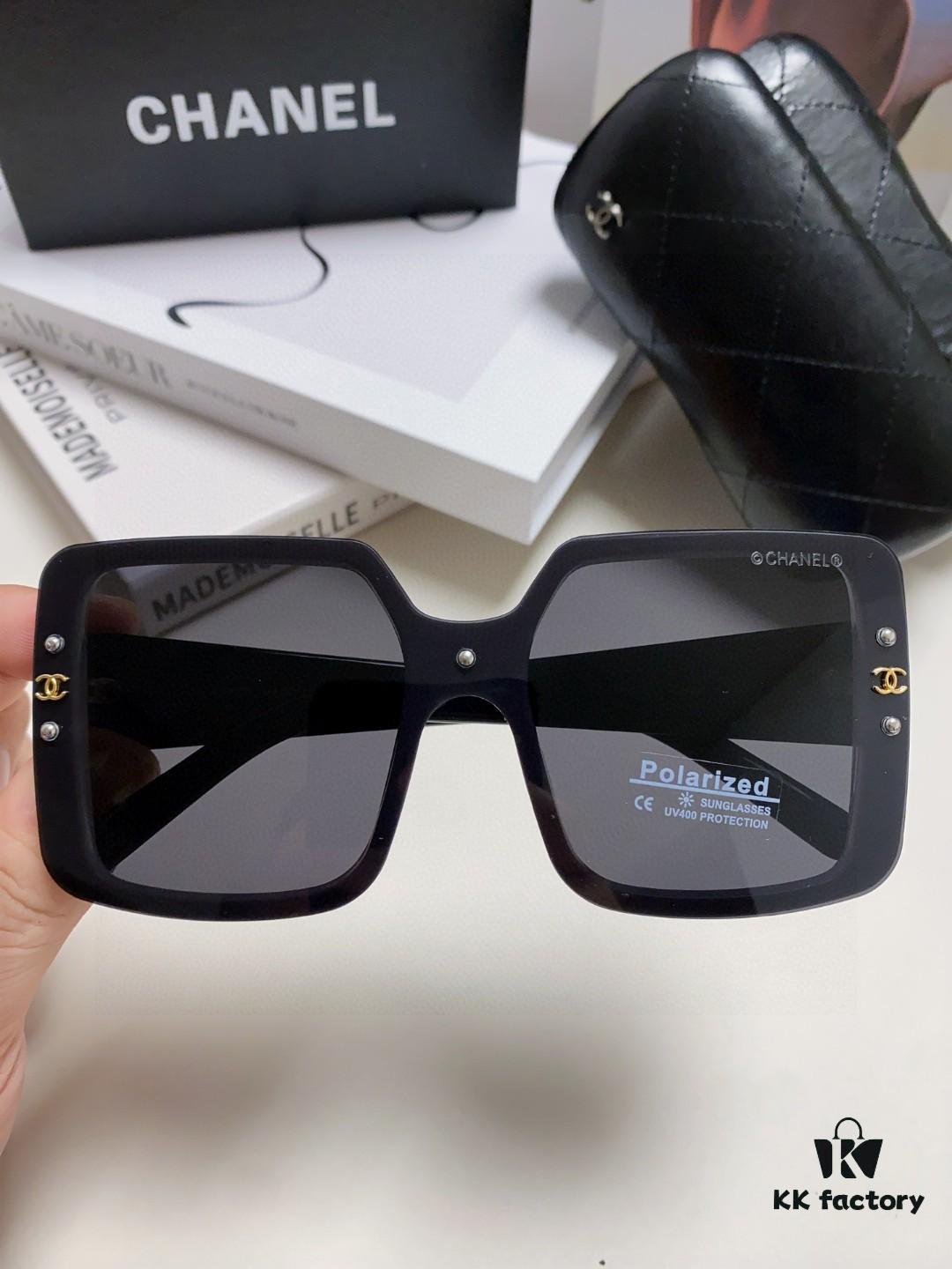 6931f8403a89a121ed5498cd Chanel 2025 New Arrival Fashionable High-End Women's Polarized Sunglasses, Oversized Driving Sunglasses