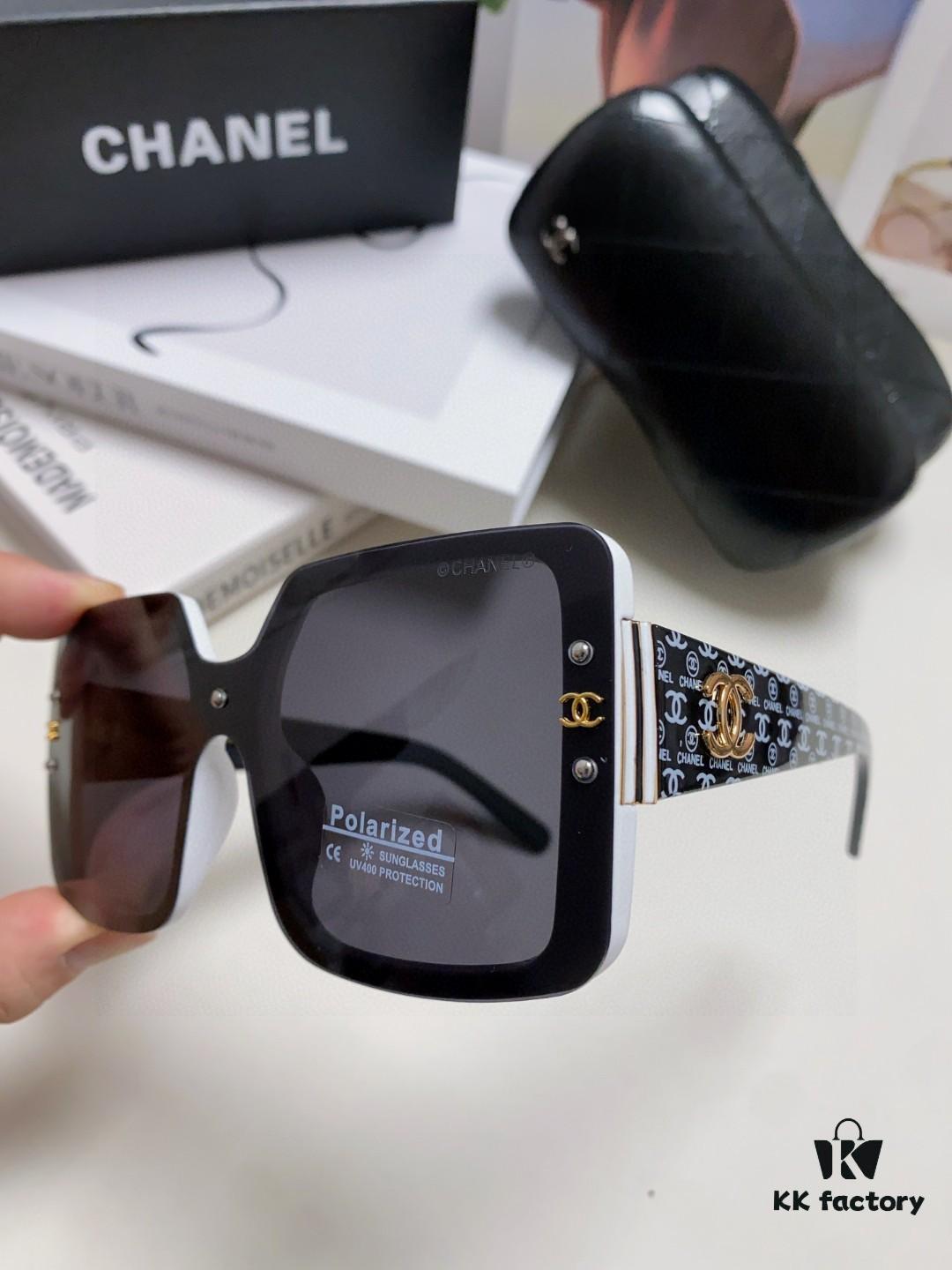 6931f8403a89a121ed5498cf Chanel 2025 New Arrival Fashionable High-End Women's Polarized Sunglasses, Oversized Driving Sunglasses
