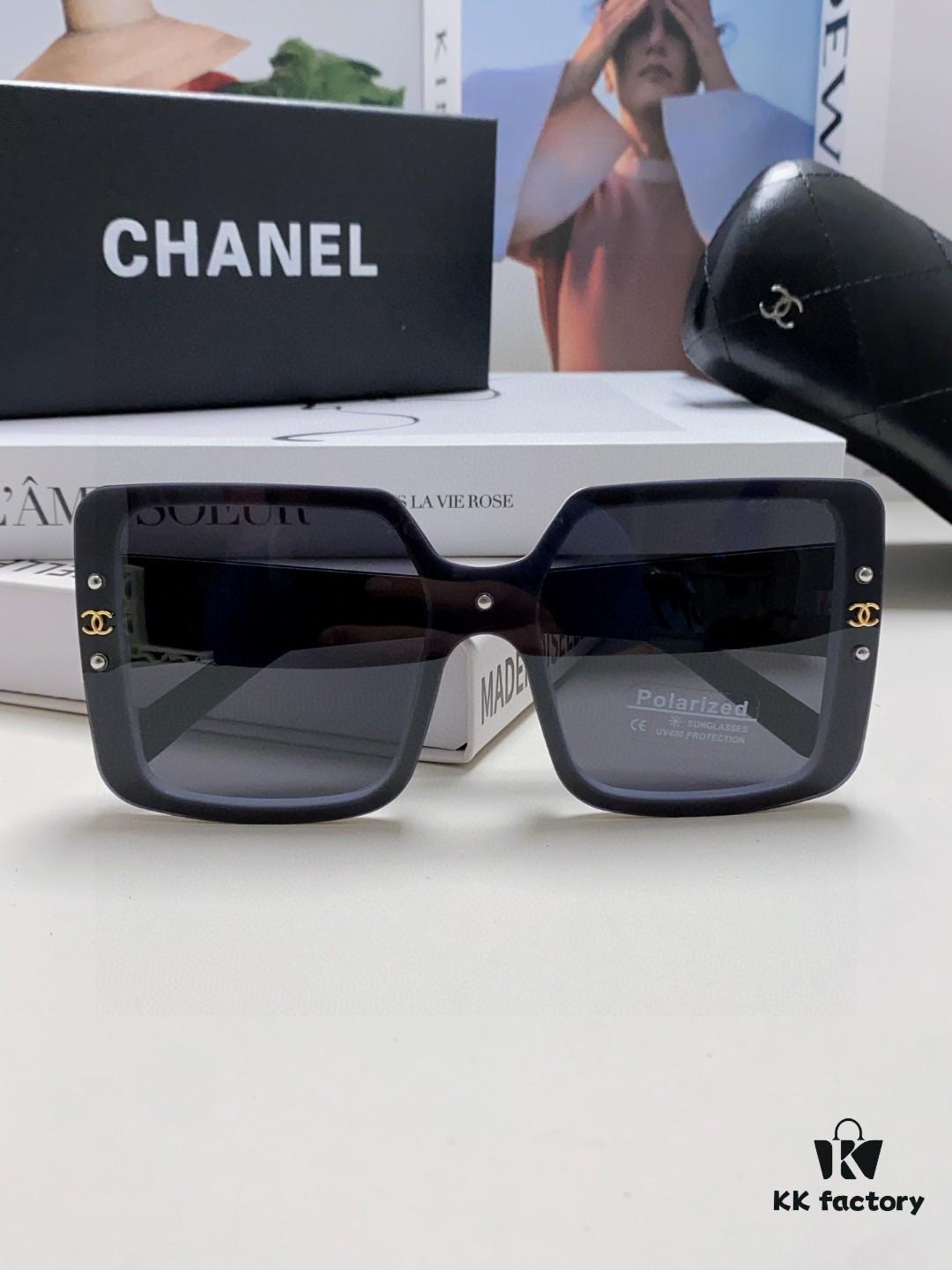6931f8403a89a121ed5498d0 Chanel 2025 New Arrival Fashionable High-End Women's Polarized Sunglasses, Oversized Driving Sunglasses