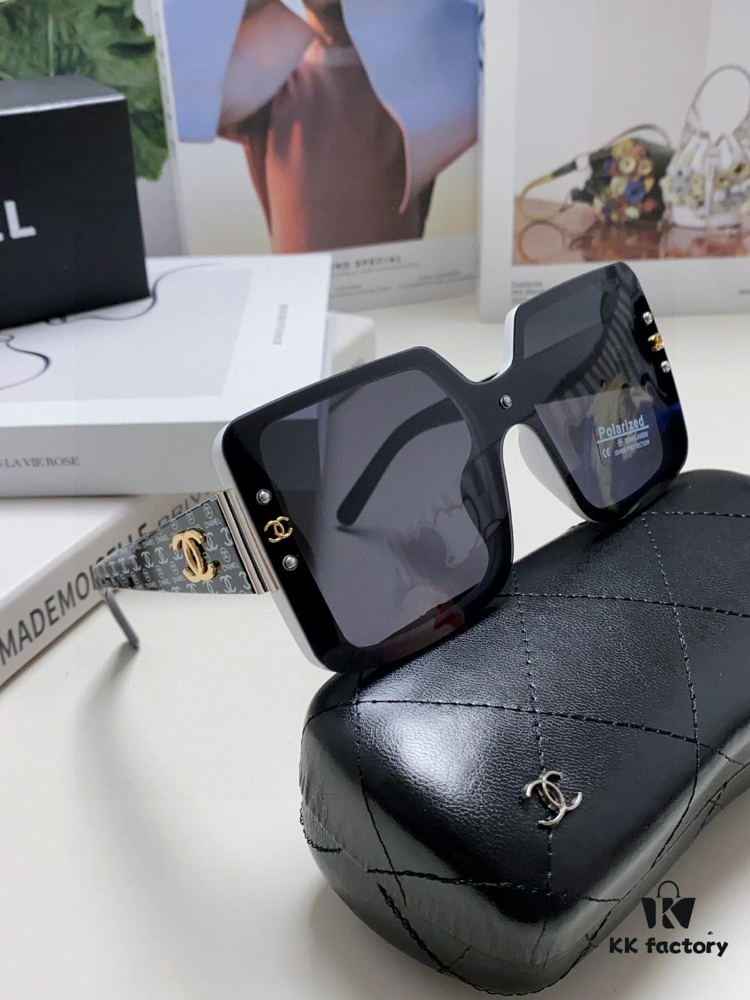 6931f8413a89a121ed5498d1 Chanel 2025 New Arrival Fashionable High-End Women's Polarized Sunglasses, Oversized Driving Sunglasses