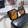 Chanel 2025 New Arrival Fashionable High-End Women's Polarized Sunglasses, Oversized Frame Driving Sunglasses