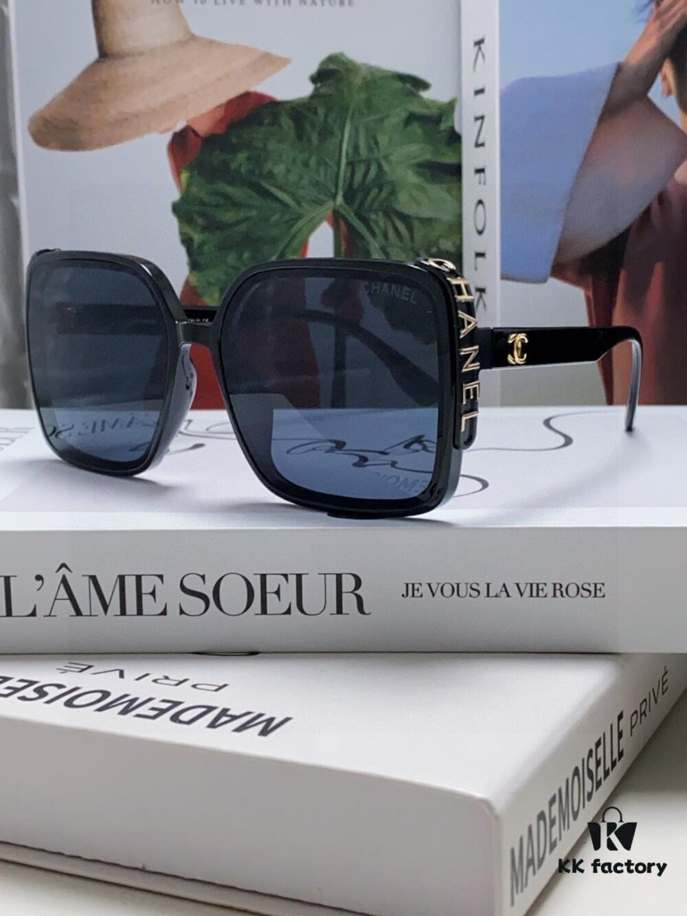 6931f8423a89a121ed5498e8 Chanel 2025 New Arrival Fashion Sunglasses for Women UV Protection Korean Style Trendy Oversized Square Frame Sun Glasses Summer Anti-Glare