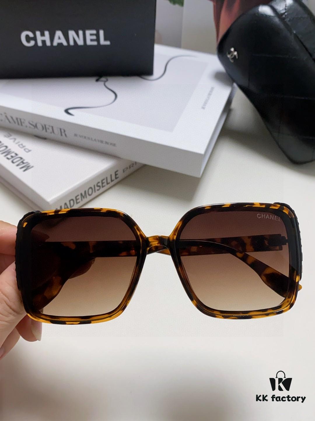 6931f8433a89a121ed5498f5 Chanel 2025 New Arrival Fashion Sunglasses for Women UV Protection Korean Style Trendy Square Frame Oversized Sunglasses Summer Sun Protection