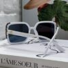 Chanel 2025 New Fashion Sunglasses for Women UV Protection Korean Style Trendy Square Frame Oversized Sun Glasses Summer Face Slimming
