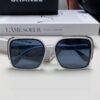 Chanel 2025 New Fashion Sunglasses for Women UV Protection Korean Style Trendy Square Frame Oversized Sun Glasses Summer Face Slimming