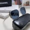 Chanel 2025 New Fashion Sunglasses for Women UV Protection Korean Style Trendy Square Frame Oversized Sun Glasses Summer Face Slimming