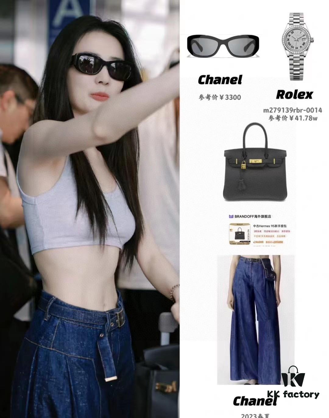6931f8453a89a121ed549910 Chanel 2025 New Arrival ⭐ Xiaohongshu Popular Bestseller Double CH Interlocking Logo Sunglasses for Women, High-End Style
