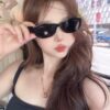 6931f8453a89a121ed549911 Chanel 2025 New Arrival ⭐ Xiaohongshu Popular Bestseller Double CH Interlocking Logo Sunglasses for Women, High-End Style