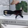 6931f8463a89a121ed549922 Chanel 2025 New Arrival ⭐ Xiaohongshu Popular Bestseller Double CH Interlocking Logo Sunglasses for Women, High-End Style Eyewear