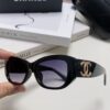 6931f8463a89a121ed549925 Chanel 2025 New Arrival ⭐ Xiaohongshu Popular Bestseller Double CH Interlocking Logo Sunglasses for Women, High-End Style Eyewear