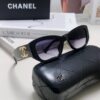 6931f8463a89a121ed549927 Chanel 2025 New Arrival ⭐ Xiaohongshu Popular Bestseller Double CH Interlocking Logo Sunglasses for Women, High-End Style Eyewear
