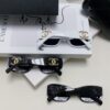 6931f8473a89a121ed549928 Chanel 2025 New Arrival ⭐ Xiaohongshu Popular Bestseller Double CH Interlocking Logo Sunglasses for Women, High-End Style Eyewear