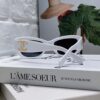 6931f8473a89a121ed54992c Chanel 2025 New Arrival ⭐ Xiaohongshu Popular Bestseller Double CH Interlocking Logo Sunglasses for Women, Premium Style