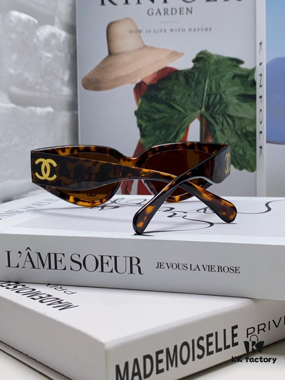 6931f8483a89a121ed549940 Chanel 2025 New Arrival European and American Cat-Eye Sunglasses for Women, Stylish French-Inspired Fashion Prescription Sun Glasses with UV Protection