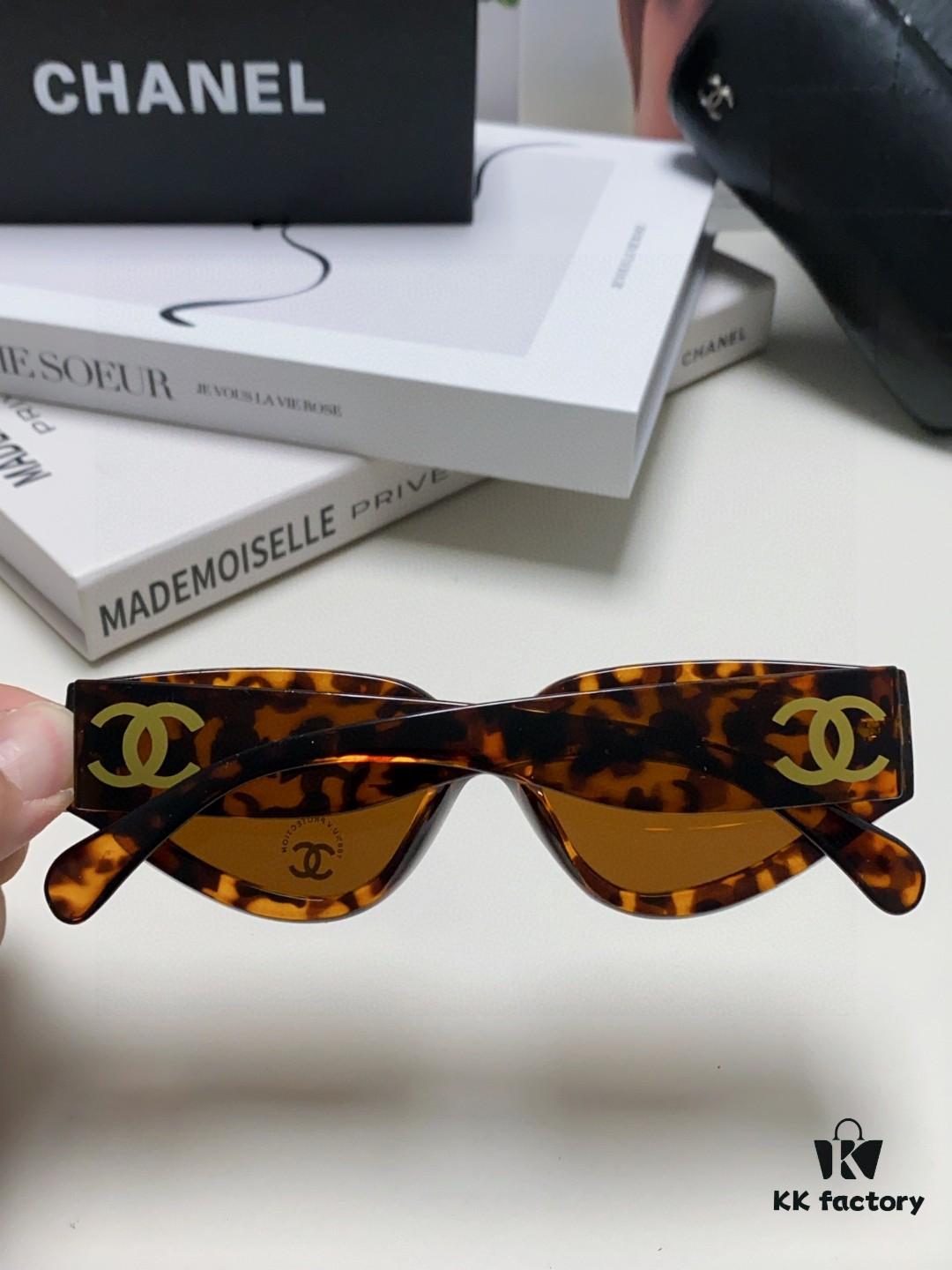 6931f8483a89a121ed549942 Chanel 2025 New Arrival European and American Cat-Eye Sunglasses for Women, Stylish French-Inspired Fashion Prescription Sun Glasses with UV Protection