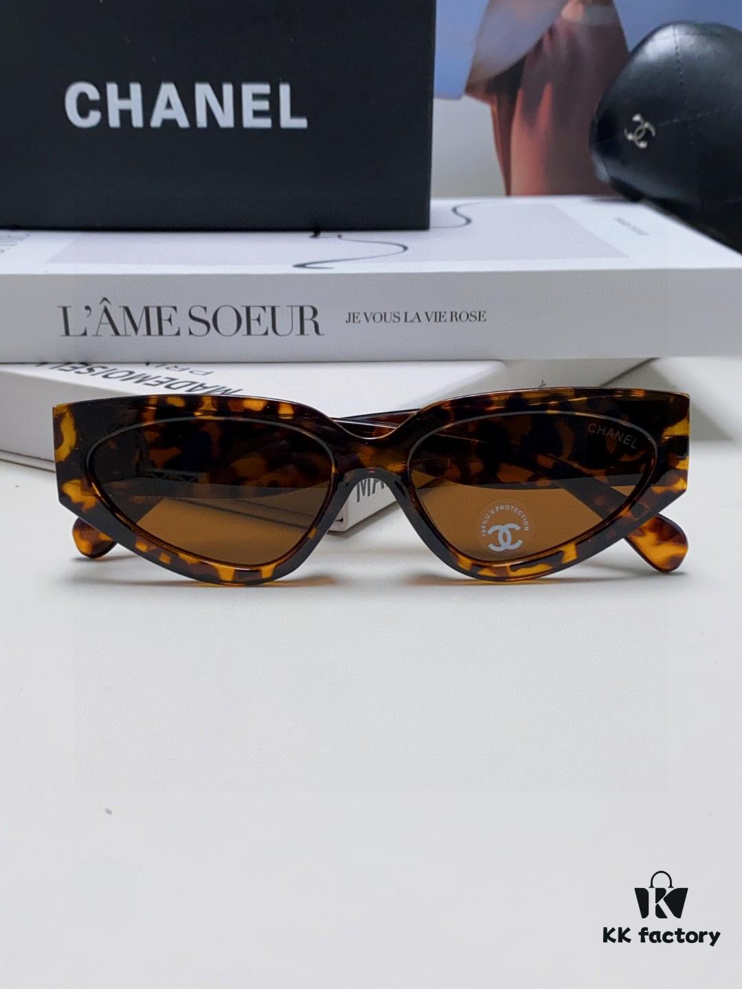 6931f8483a89a121ed549944 Chanel 2025 New Arrival European and American Cat-Eye Sunglasses for Women, Stylish French-Inspired Fashion Prescription Sun Glasses with UV Protection