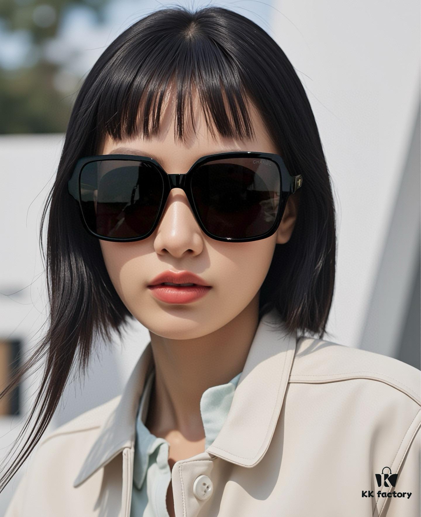 6931f8493a89a121ed549951 CHANEL 2025 New Arrival Trendy Fashion Square Frame Sunglasses for Women, Comfortable Wear, Influencer Favorite, HD Thickened Polarized Lens