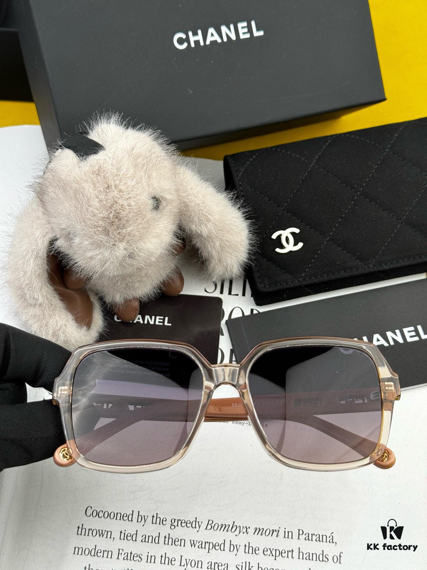 6931f8493a89a121ed549952 CHANEL 2025 New Arrival Trendy Fashion Square Frame Sunglasses for Women, Comfortable Wear, Influencer Favorite, HD Thickened Polarized Lens