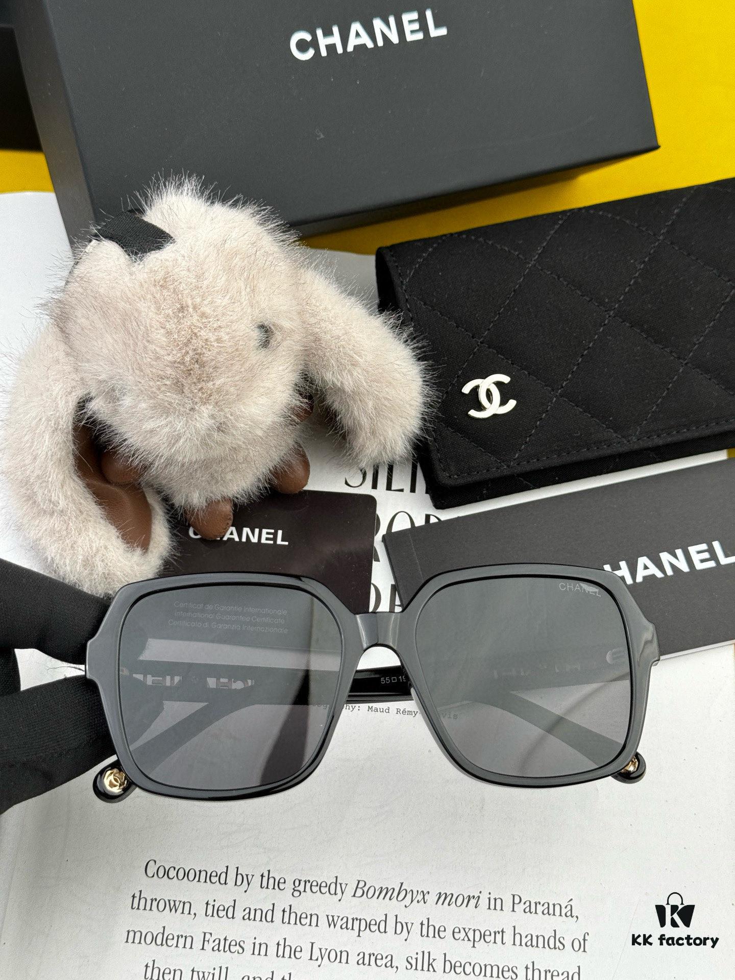6931f8493a89a121ed549953 CHANEL 2025 New Arrival Trendy Fashion Square Frame Sunglasses for Women, Comfortable Wear, Influencer Favorite, HD Thickened Polarized Lens