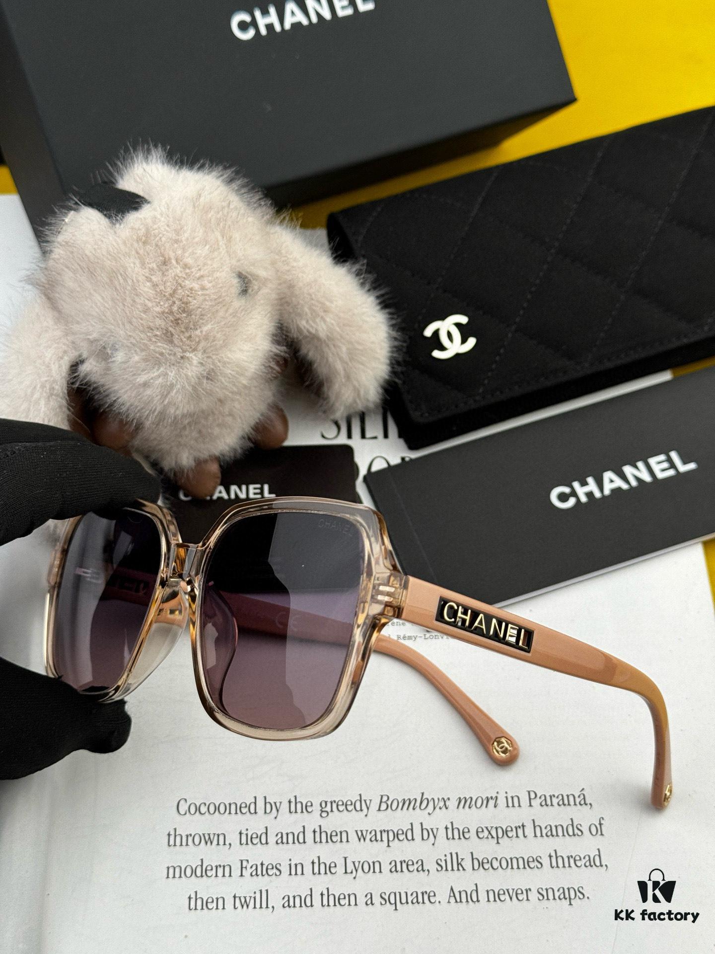 6931f84a3a89a121ed549955 CHANEL 2025 New Arrival Trendy Fashion Square Frame Sunglasses for Women, Comfortable Wear, Influencer Favorite, HD Thickened Polarized Lens