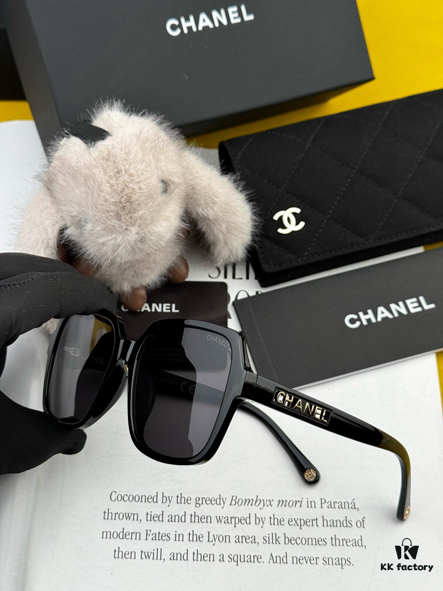 6931f84a3a89a121ed549956 CHANEL 2025 New Arrival Trendy Fashion Square Frame Sunglasses for Women, Comfortable Wear, Influencer Favorite, HD Thickened Polarized Lens