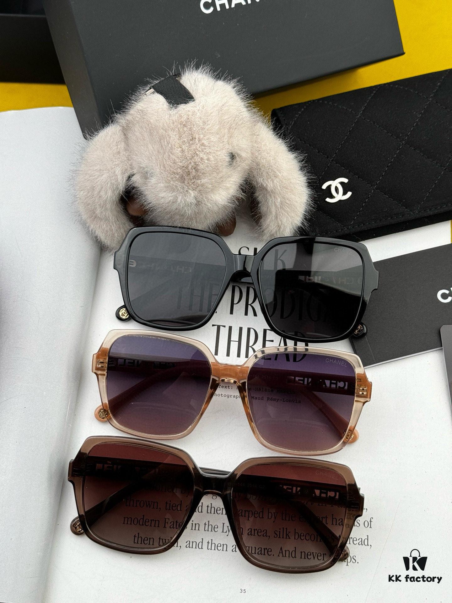 6931f84a3a89a121ed549958 CHANEL 2025 New Arrival Trendy Fashion Square Frame Sunglasses for Women, Comfortable Wear, Influencer Favorite, HD Thickened Polarized Lens