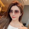 CHANE Chanel Volcano Umbrella Fashion Frameless Sunglasses Lens, Top Luxury High Quality Women's Driving Sunglasses