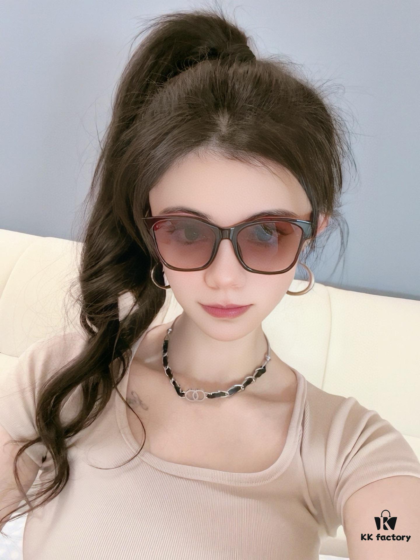 6931f84d3a89a121ed549987 Chanel Sunglasses Classic Square Frame UV Protection Unisex Design Model CH3982