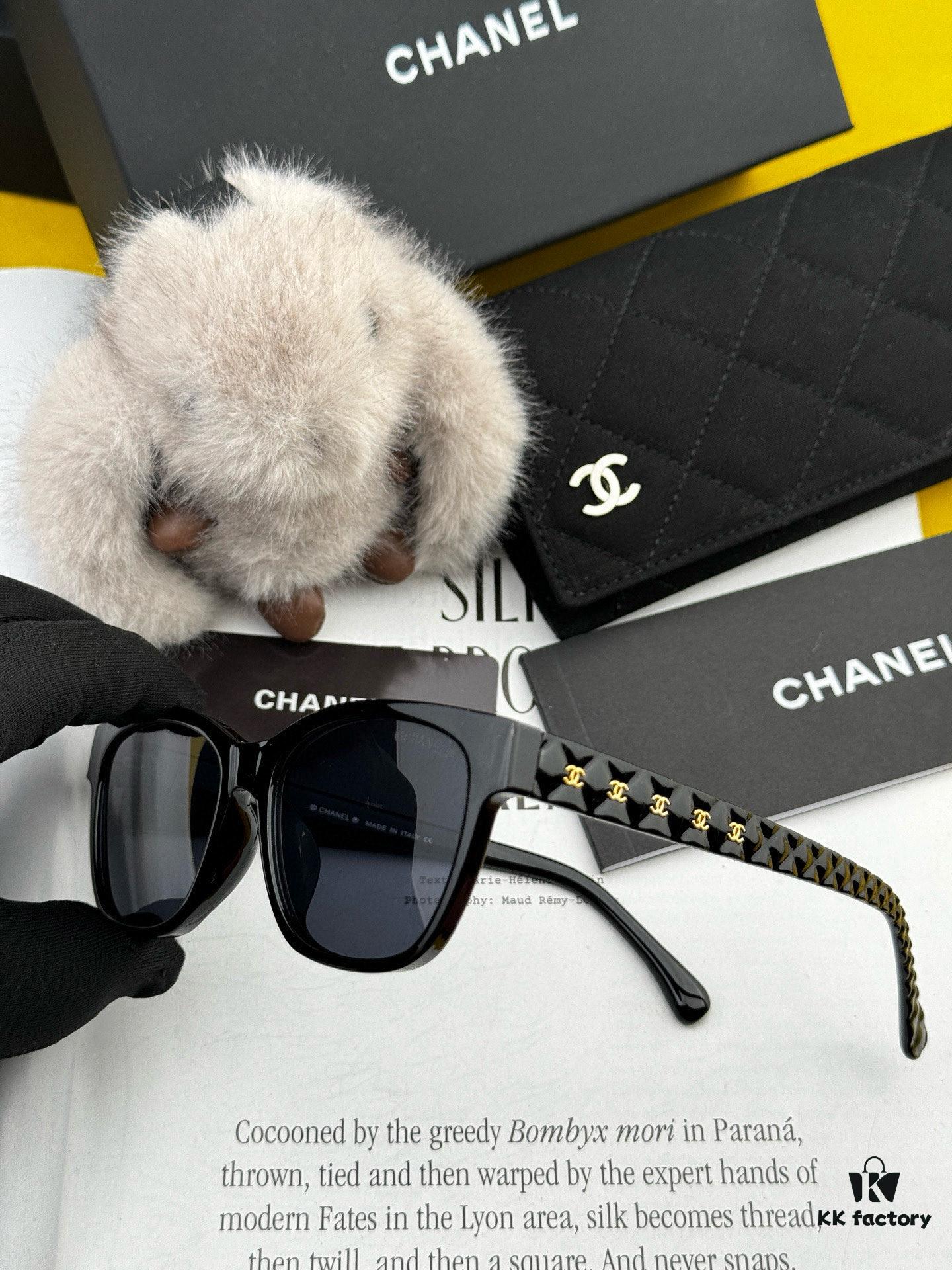 6931f84e3a89a121ed54998b Chanel Sunglasses Classic Square Frame UV Protection Unisex Design Model CH3982