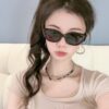 6931f84e3a89a121ed54998f Chanel Sunglasses Classic Small Frame Design UV Protection Model CH95802