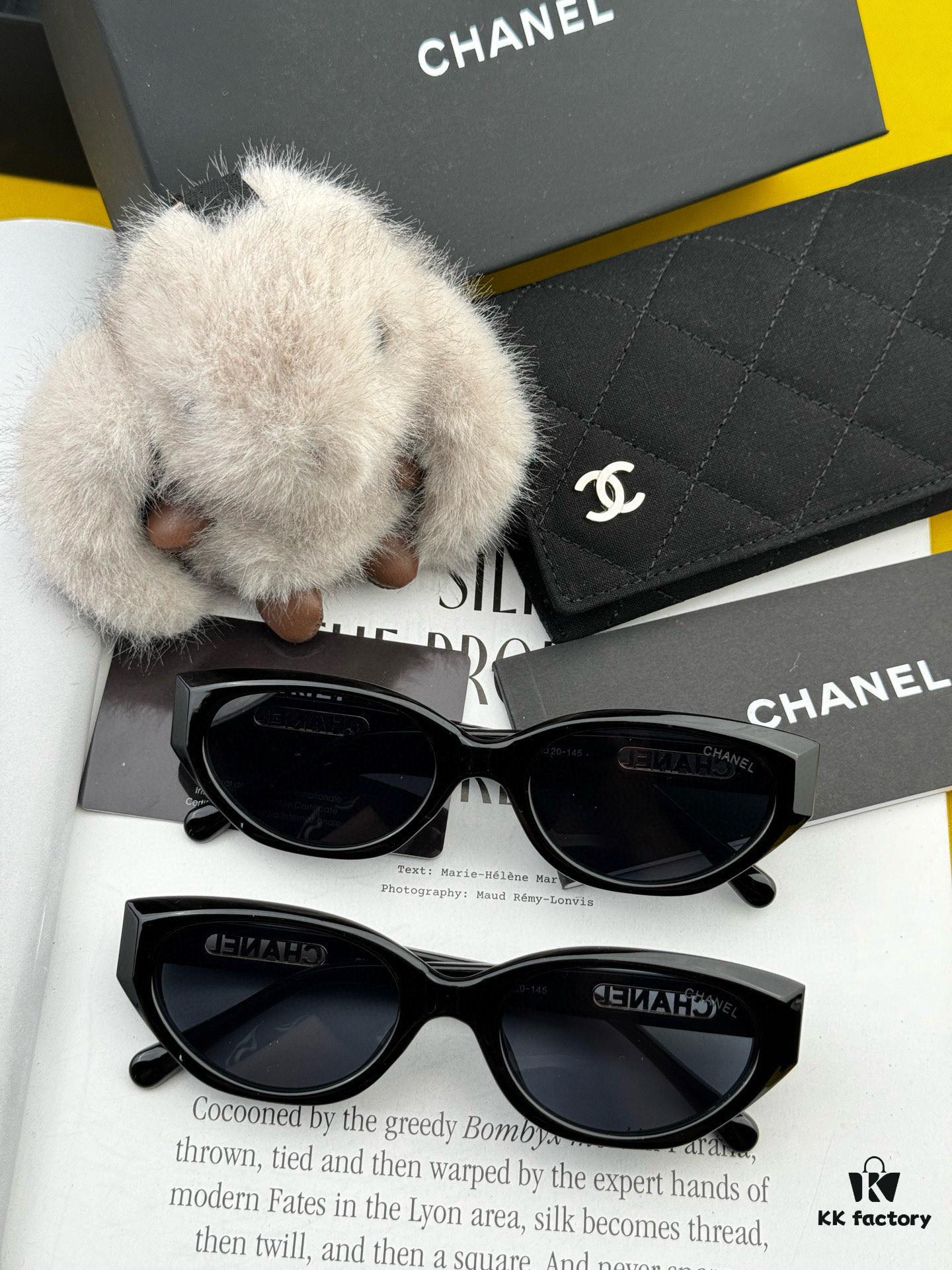 6931f84e3a89a121ed549997 Chanel Sunglasses Classic Small Frame Design UV Protection Model CH95802