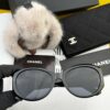 Chanel Oversized Round Sunglasses, Classic Design, UV Protection, Model: CH8984