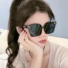 Chanel Oversized Square Sunglasses, Classic Frame Design, Universal Fit for All Face Shapes, Stylish Look with Coats or Dresses, UV Protection