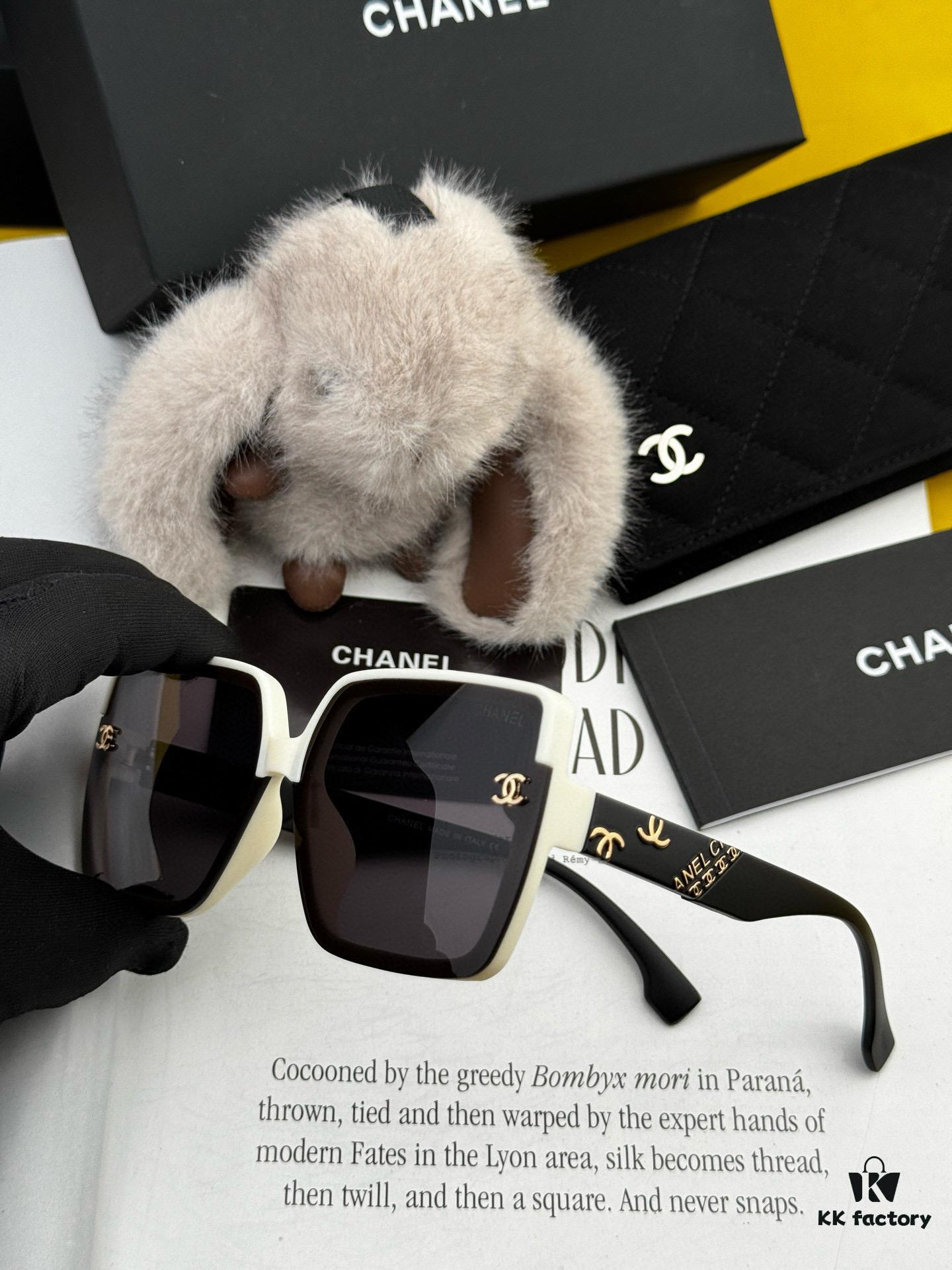 6931f8503a89a121ed5499af Chanel Oversized Square Sunglasses Classic Design, Flattering on All Face Shapes, Stylish with Coats or Dresses, UV Protection, Model: CH1130