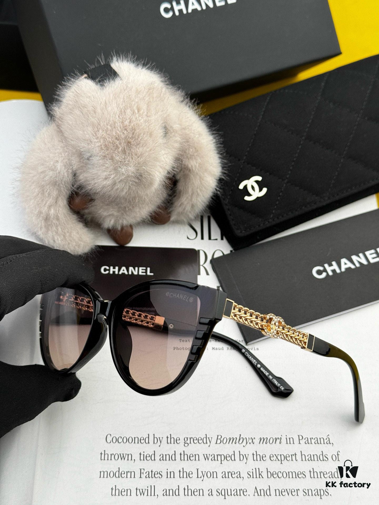 6931f8513a89a121ed5499c0 Chanel Oversized Square Sunglasses Classic Frame UV-Protective Shades