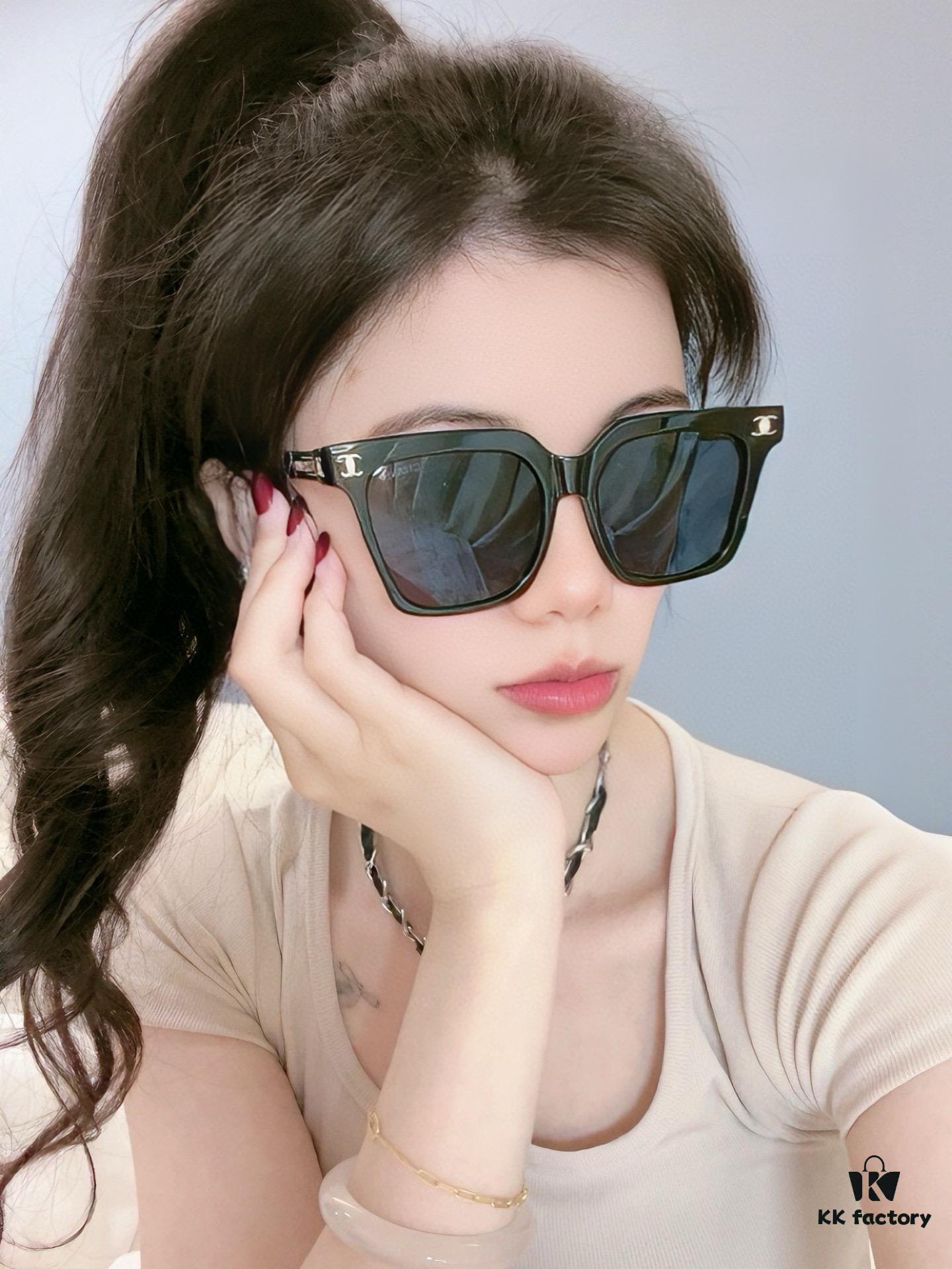 6931f8523a89a121ed5499c5 Chanel Oversized Square Frame Sunglasses, Model CH05802