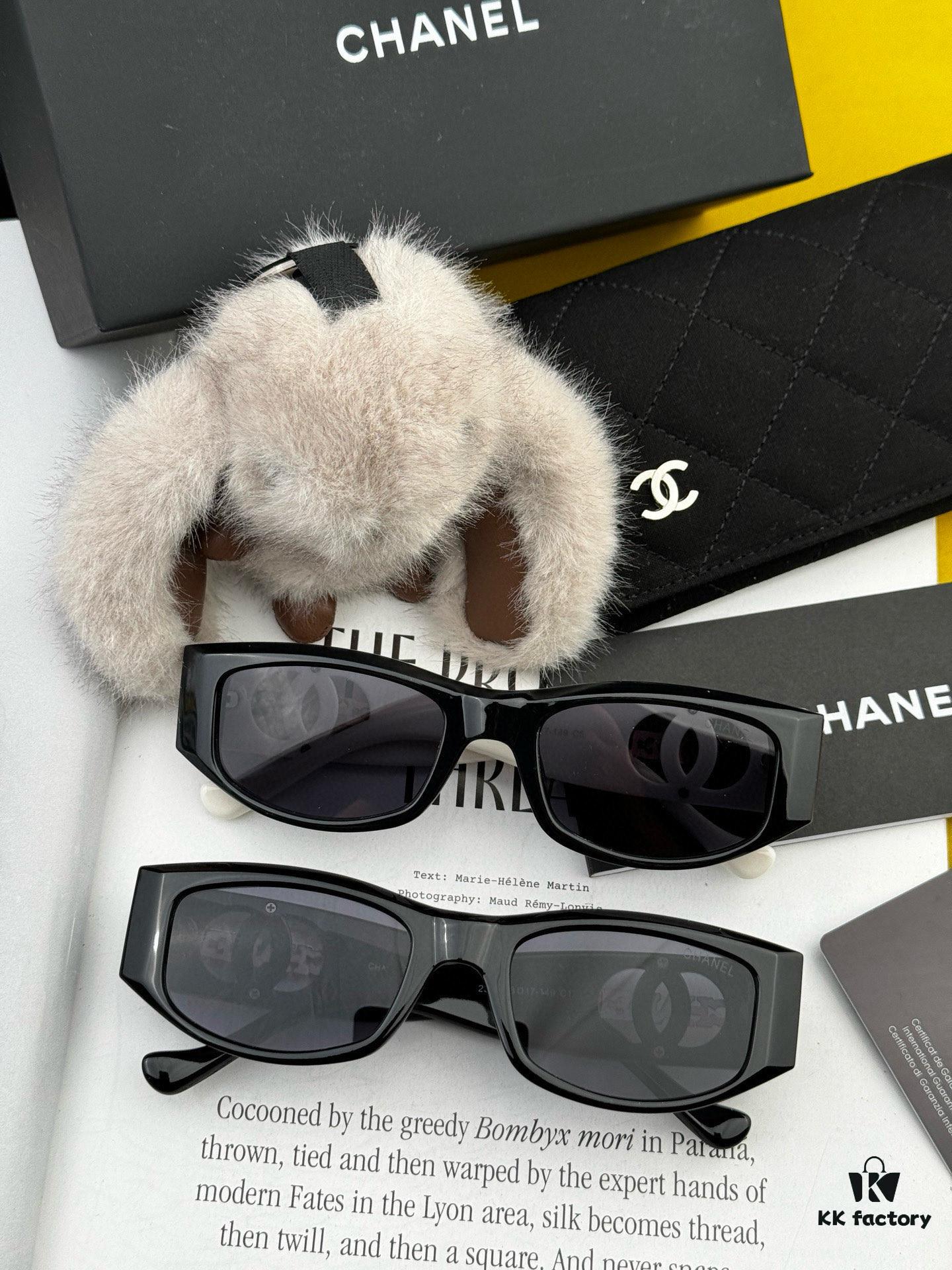 6931f8533a89a121ed5499df Chanel Oversized Square Sunglasses Classic Frame Design, Universal Fit for All Face Shapes, Polarized UV-Protective Lenses, Suitable with Coats or Dresses, Stylish and Elegant - Model: CH9231