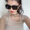 6931f8543a89a121ed5499e2 Chanel Oversized Square Sunglasses, Classic Square Frame Design, Flattering on All Face Shapes, Perfect with Coats or Dresses, Polarized UV-Protective Lenses, Model: CH5232