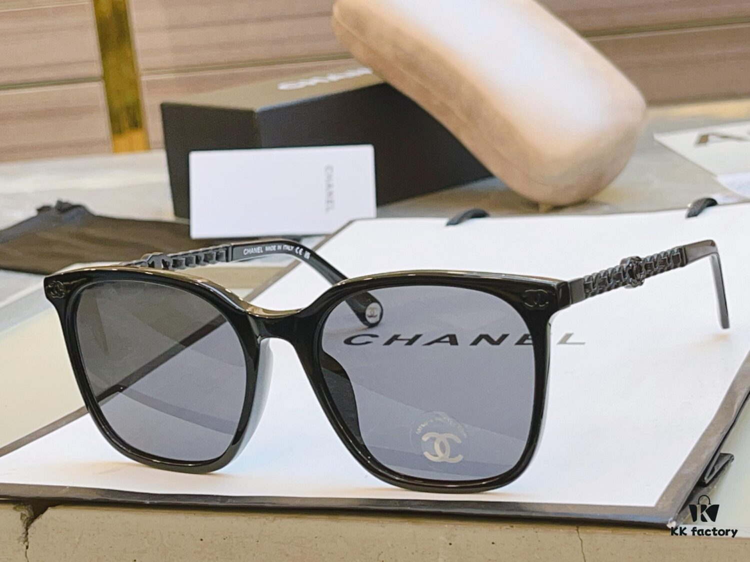 6931f8553a89a121ed5499fc CHANE* New Arrival Sunglasses, Model: CH0771, Size: 54-20-145