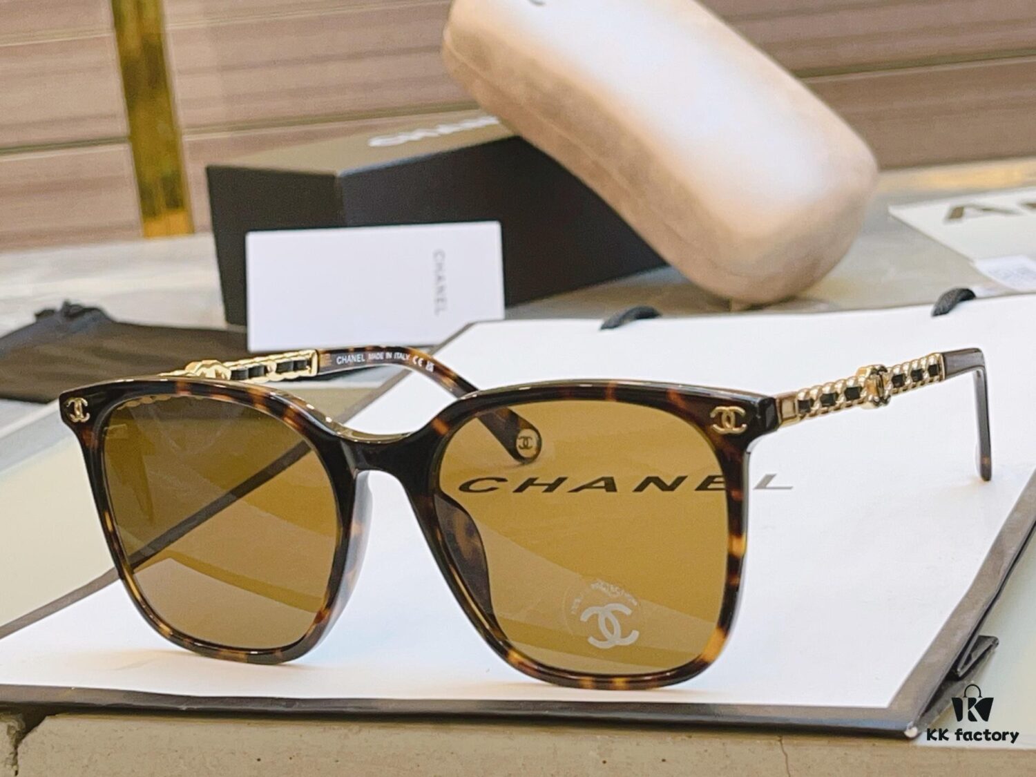 6931f8553a89a121ed5499fd CHANE* New Arrival Sunglasses, Model: CH0771, Size: 54-20-145