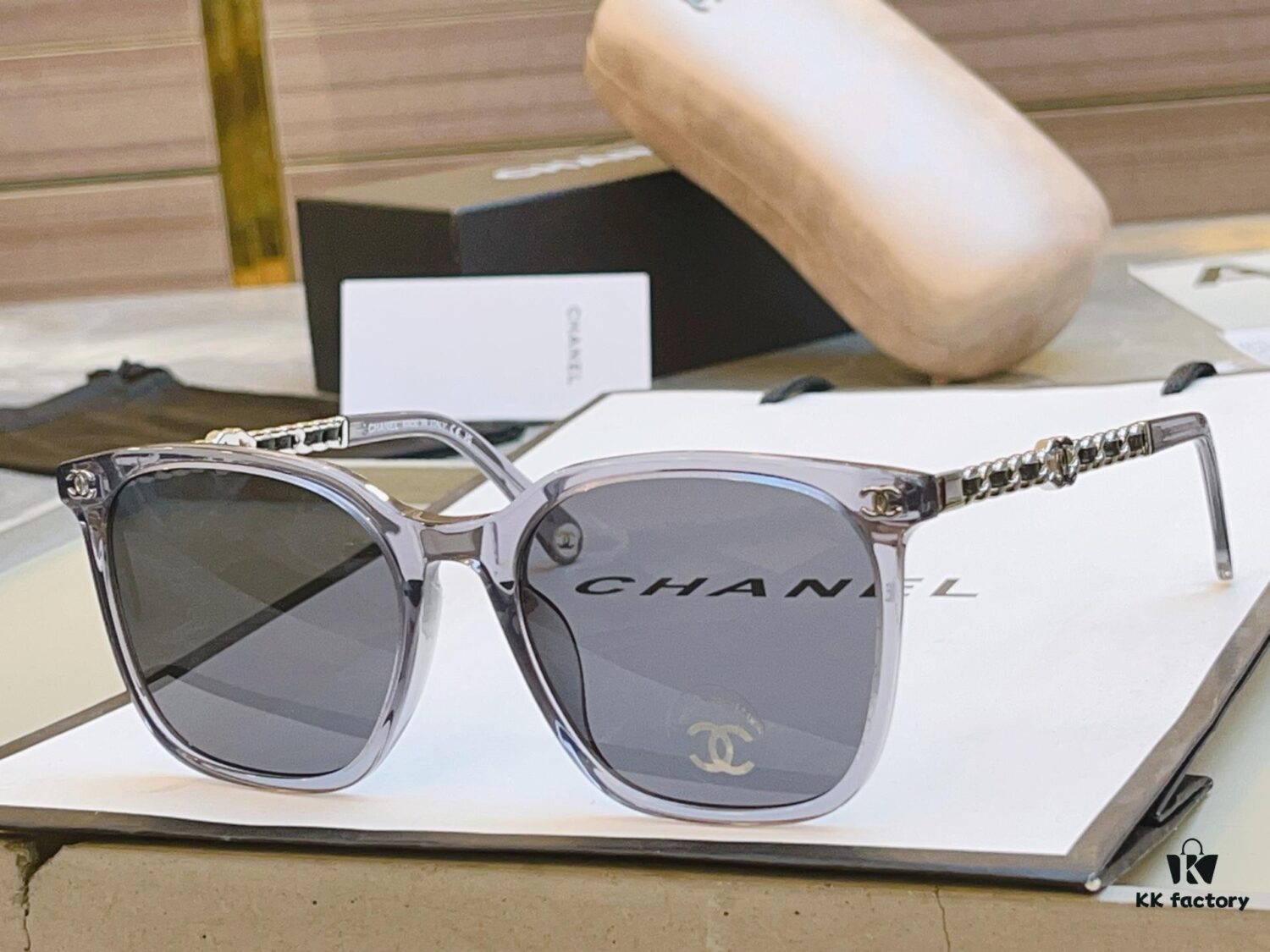 6931f8563a89a121ed5499fe CHANE* New Arrival Sunglasses, Model: CH0771, Size: 54-20-145