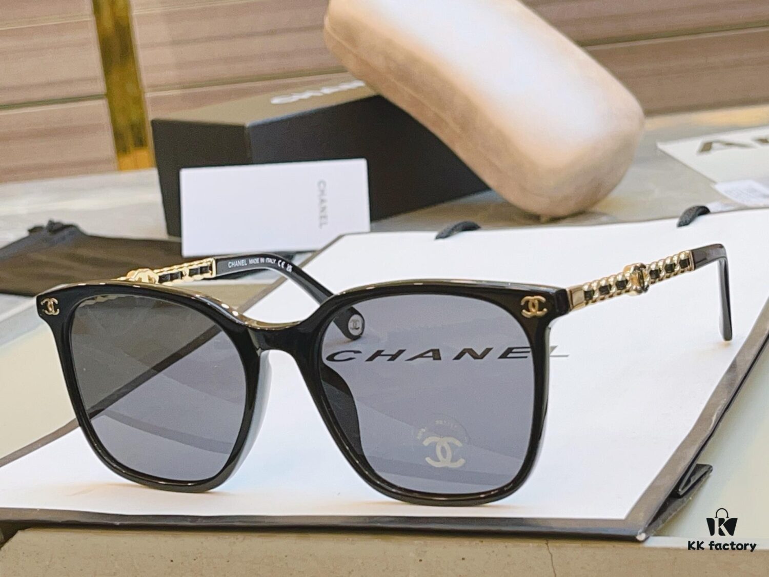6931f8563a89a121ed5499ff CHANE* New Arrival Sunglasses, Model: CH0771, Size: 54-20-145