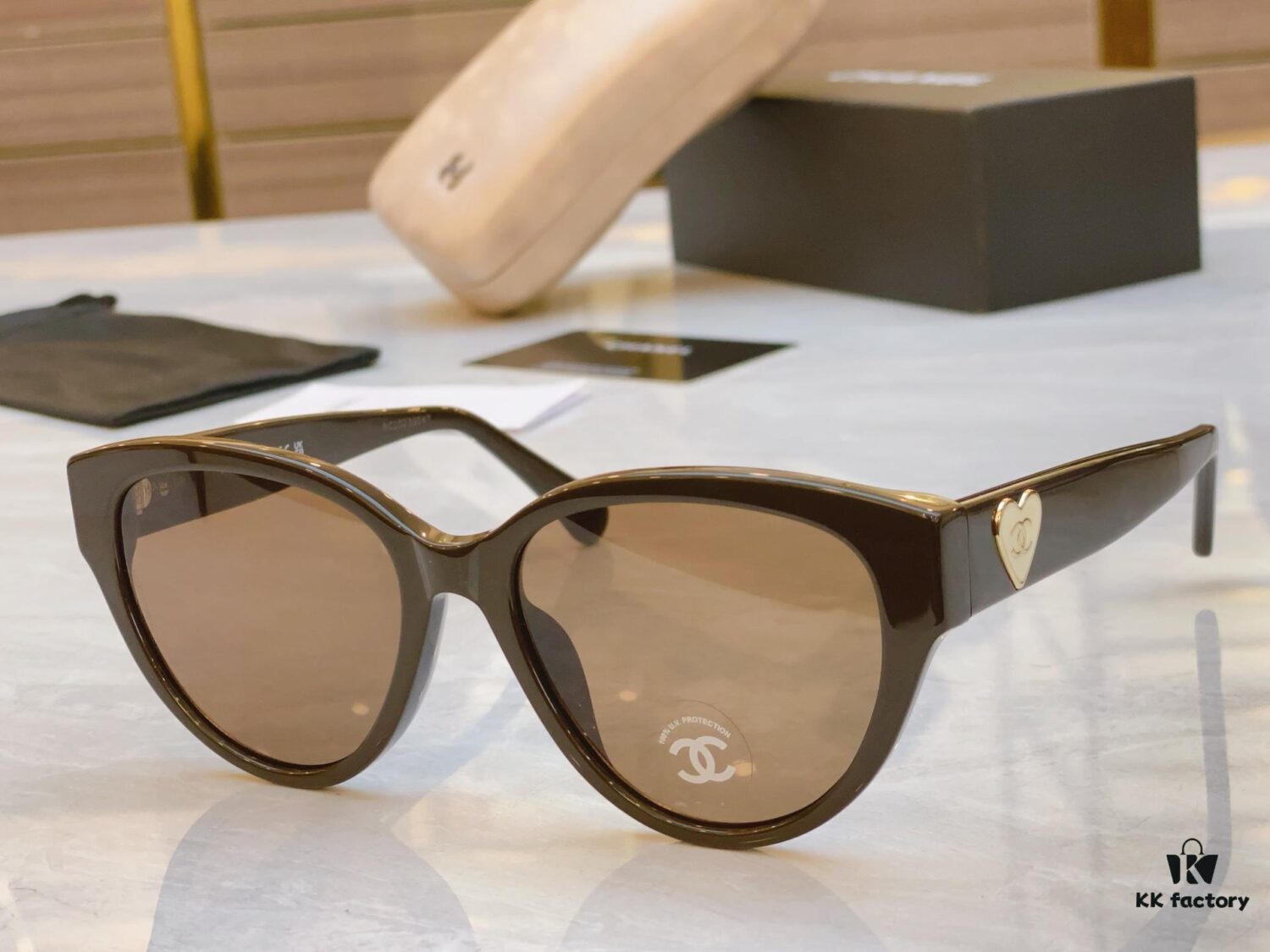 6931f8563a89a121ed549a0b CHANE* New Arrival Sunglasses, Model: CH5477, Size: 56-19-140