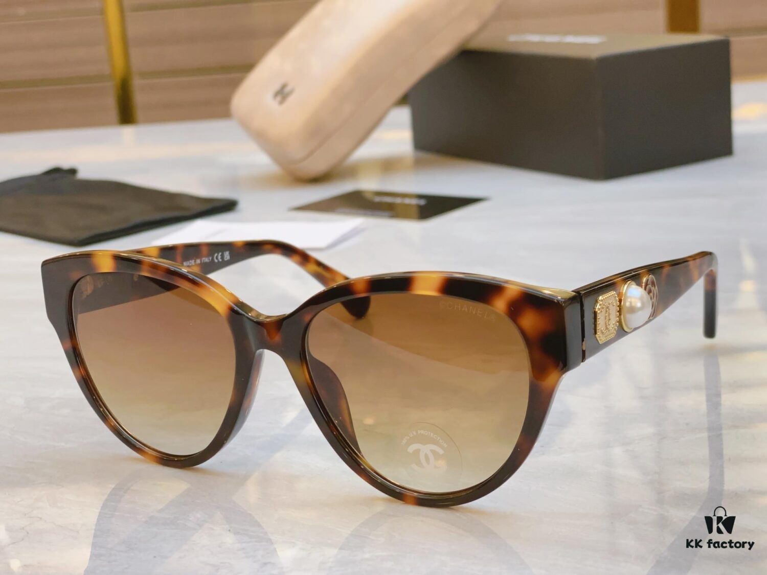 6931f8563a89a121ed549a0c CHANE* New Arrival Sunglasses, Model: CH5477, Size: 56-19-140