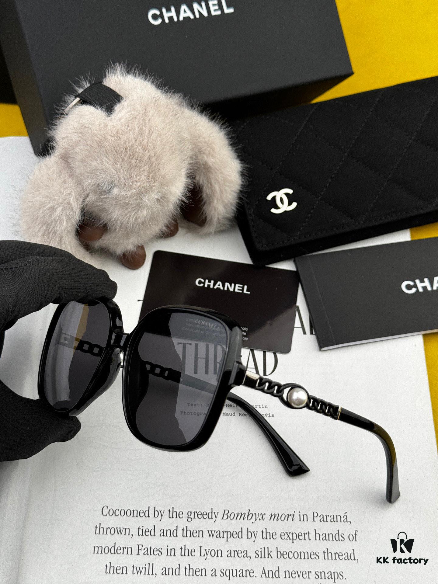6931f85e3a89a121ed549a76 New CHANEL Pearl Sunglasses