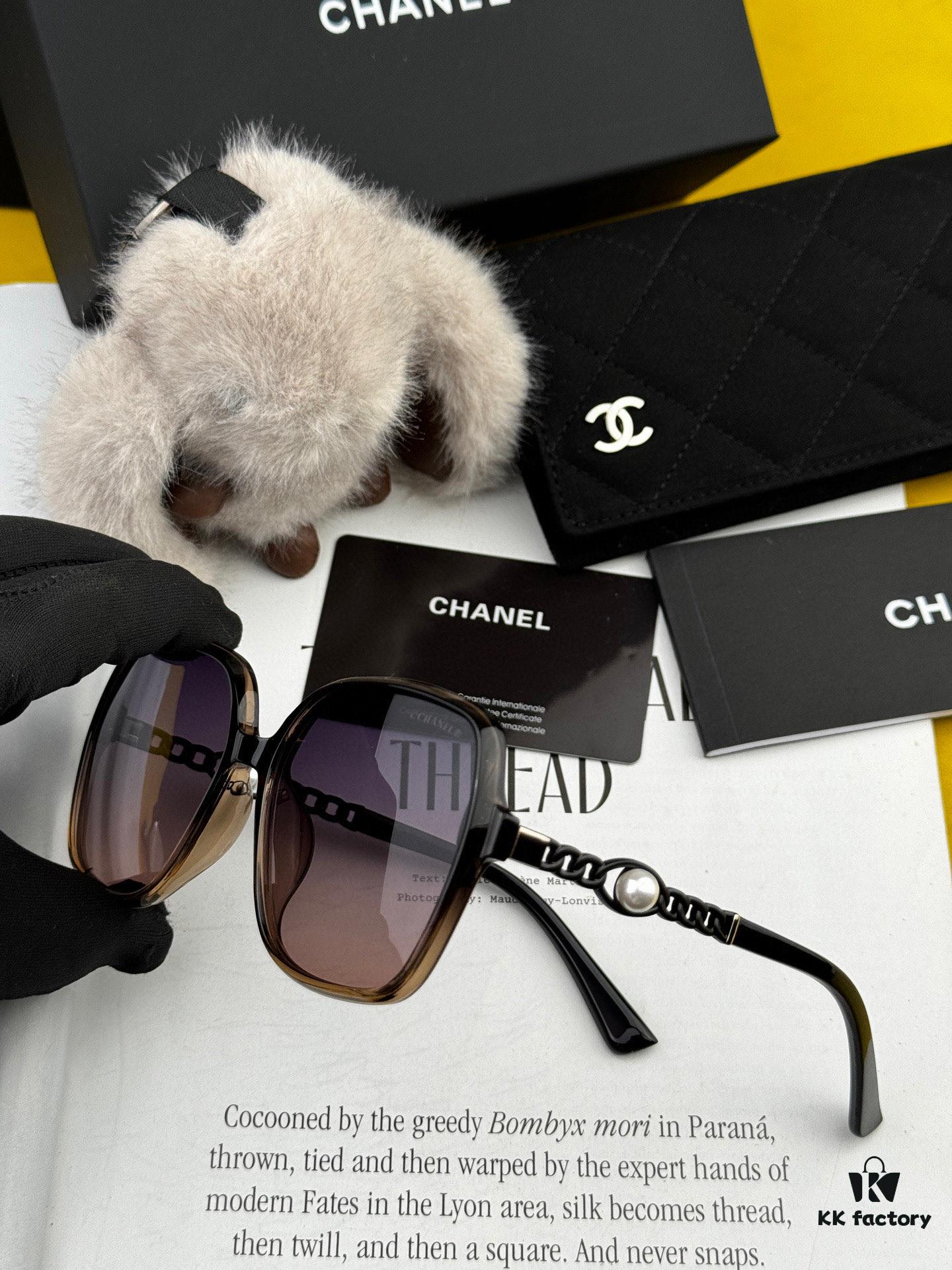 6931f85e3a89a121ed549a77 New CHANEL Pearl Sunglasses