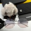 6931f8603a89a121ed549a8f New CHANEL Chanel Sunglasses with Square Frame and Classic Pearl Accents