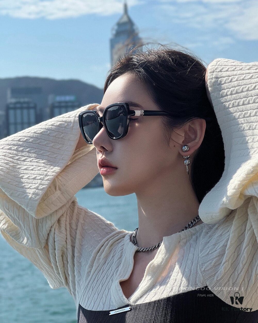 6931f8603a89a121ed549a96 CHANEL 2025 New Arrival Trendy Fashion Square Frame Sunglasses, Comfortable Fit, Influencer-Approved Style, Women's HD Thick Polarized Sunglasses 🕶️ 🎉 High-Quality TR Frame ♥️♥️ Model CH5907